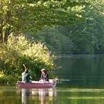 Barque sur le lac