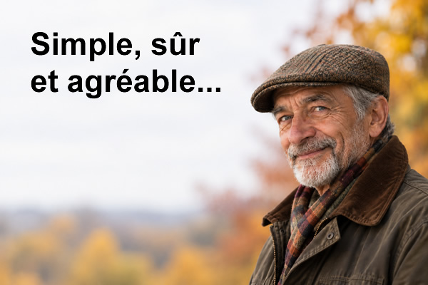 Des rencontres simples, sûres et agréables après 60 ans